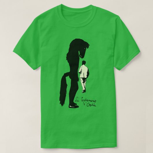 Das Pferd aus dem Testament des Orpheus T-Shirt (Design vorne)