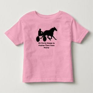 Das Pferd meines Vaters ist schneller als Ihres Kleinkind T-shirt