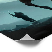 Das Pferd Poster (Ecke)