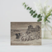 Das Pferd Postkarte (Stehend Vorderseite)