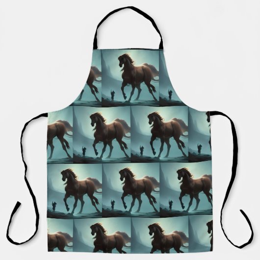 Das Pferd Schürze (Vorderseite)