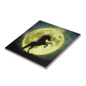 Das Pferd und der Gelbmond Fliese (Seite)