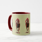 Das Pferd und der Jockey Tasse (Vorderseite Links)