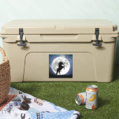 Das Pferd und der weiße Mond Aufkleber (Kühler)