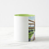 Das Pferd und Terrier Tasse (Zentrum)