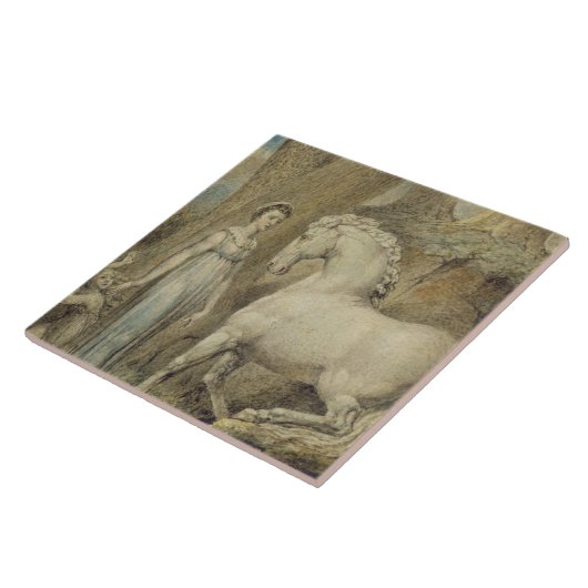 Das Pferd, von "Balladen Williams Hayleys", c.1805 Fliese (Seite)