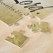 Das Pferd wird bereite Sprichwort-21:31 Schrift Puzzle (Seite)