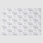 Das Pferdegewebe einer Frau Seidenpapier (Vorderseite)