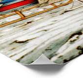 Das Pferderennen - 1848 Poster (Ecke)