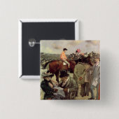 Das Pferderennen, c.1890 Button (Vorne & Hinten)