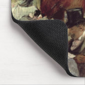 Das Pferderennen, c.1890 Mousepad (Ecke)
