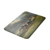 Das Pferderennen der Epsom Derby Badematte (Schrägansicht)