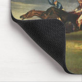 Das Pferderennen der Epsom Derby im Jahr 1821 Mousepad (Ecke)