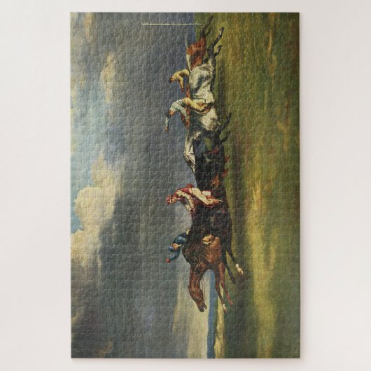 Das Pferderennen der Epsom Derby Puzzle (Vertikal)