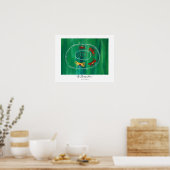 Das Pferderennen-Gemälde Poster (Küche)
