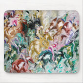 Das Pferderennen Mousepad (Vorne)