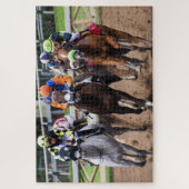 Das Pferderennen Puzzle (Vertikal)