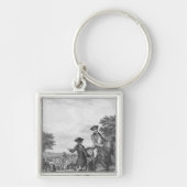 Das Pferderennen Schlüsselanhänger (Vorne)