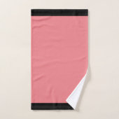 Das Pferderennen + Schwarz Badhandtuch Set (Handtuch)