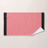 Das Pferderennen + Schwarz Badhandtuch Set (Handtuch)