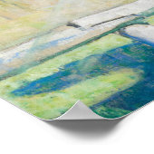 Das Pferderennen von Newell Convers Wyeth Poster (Ecke)