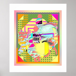 Das Pferderennposter Poster