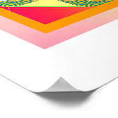 Das Pferderennposter Poster (Ecke)