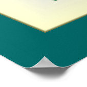 "Das Pfingsten bringt dich nirgendwo hin" Poster (Ecke)