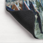 Das Pflanzen eines Baums der Freiheit, c.1789 Mousepad (Ecke)
