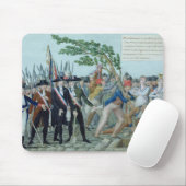 Das Pflanzen eines Baums der Freiheit, c.1789 Mousepad (Mit Mouse)