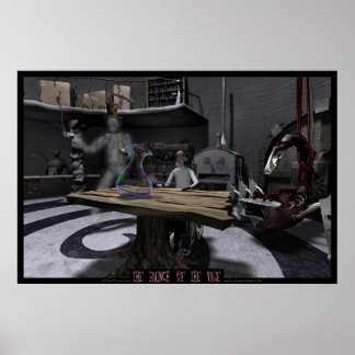 Das Pflaster der Vase Poster