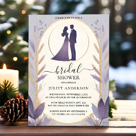 Das Pflaumensommer-Lavendel-Brautparty Einladung