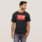 Das Phantastische Jahr 1958 für Männer und Frauen T-Shirt (Vorne ganz)