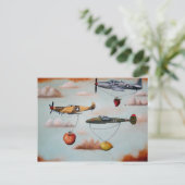 Das Phantastische Rennen 2 Postkarte (Stehend Vorderseite)