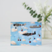 Das Phantastische Rennen 5 Postkarte (Stehend Vorderseite)