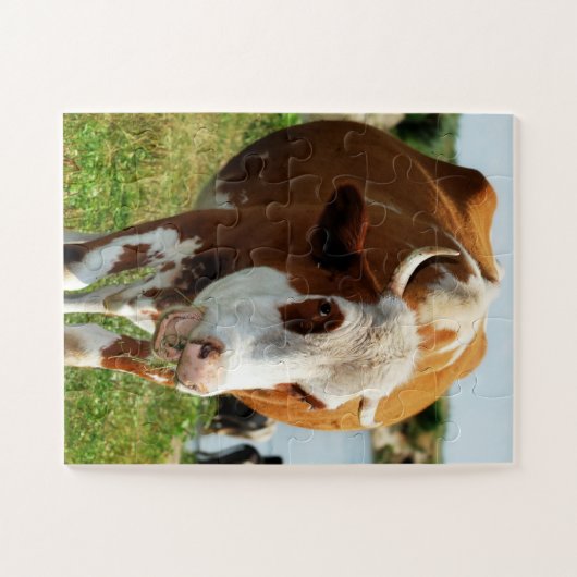 Das Phantastische Singtier der Kuh Puzzle (Horizontal)