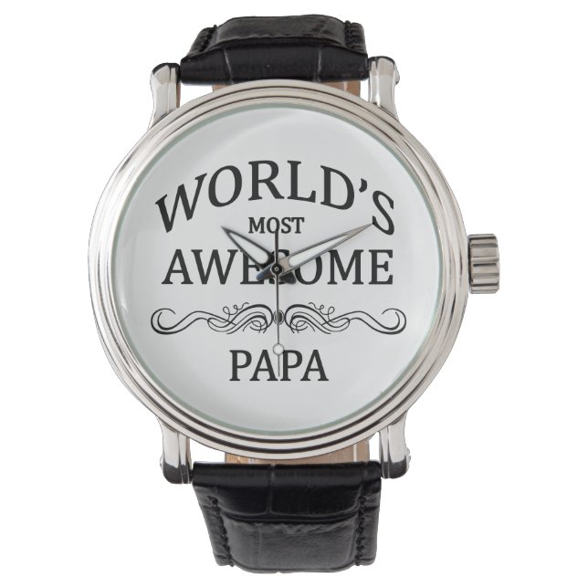 Das Phantastischste Papa der Welt Armbanduhr (Vorderseite)