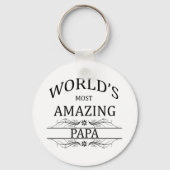 Das Phantastischste Papa der Welt Schlüsselanhänger (Vorderseite)