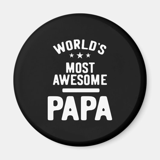 Das Phantastischste Papa-Vater-Geschenk der Welt Magnet (Vorne)