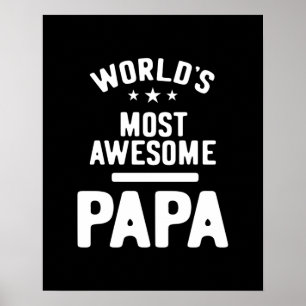 Das Phantastischste Papa-Vater-Geschenk der Welt Poster