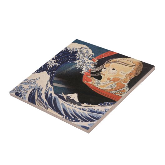 Das Phantom der großen Welle Fliese (Seite)