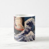 Das Phantom der großen Welle Kaffeetasse (Mittel)