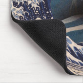 Das Phantom der großen Welle Mousepad (Ecke)