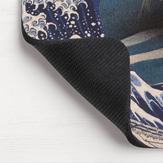 Das Phantom der großen Welle Mousepad (Ecke)