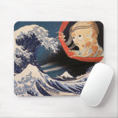 Das Phantom der großen Welle Mousepad (Mit Mouse)