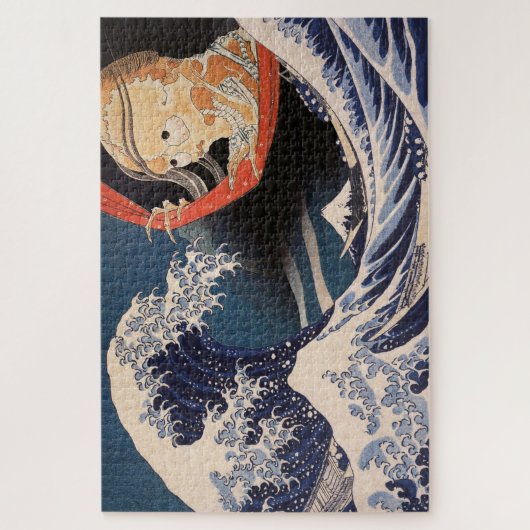 Das Phantom der großen Welle Puzzle (Vertikal)