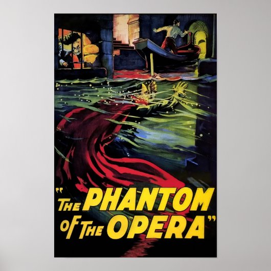 Das Phantom der Oper 1925 Klassiker Film Poster (Vorne)
