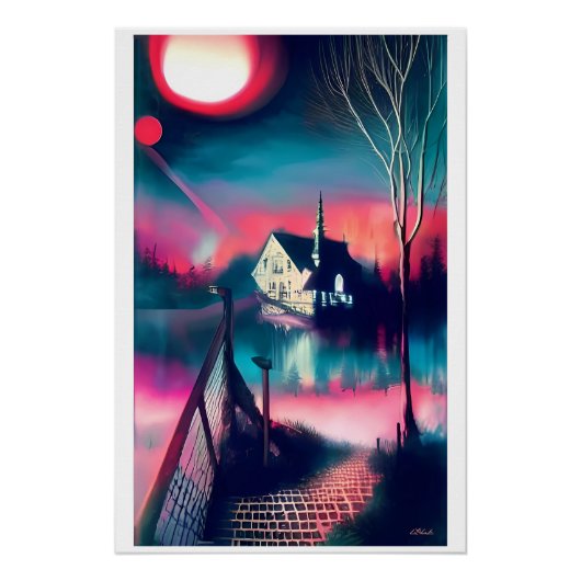 Das Phantomhaus auf den Höhen von Faragasso Poster (Vorderseite)
