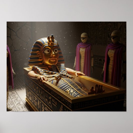 Das Pharao-Grab Poster (Vorne)