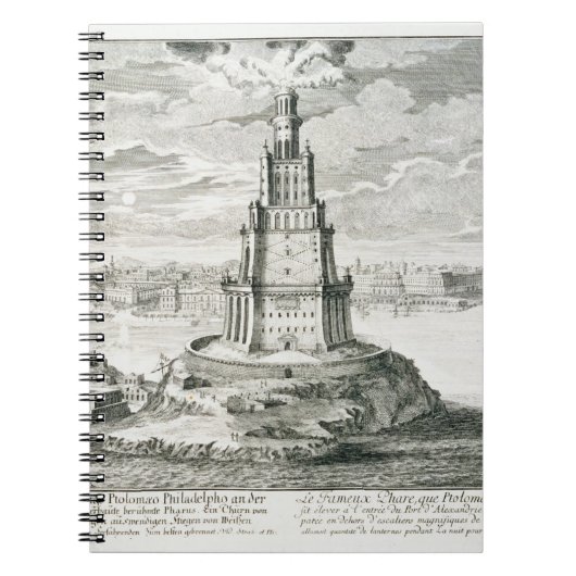 Das Pharos von Alexandria, überziehen 9 von Notizblock (Vorderseite)